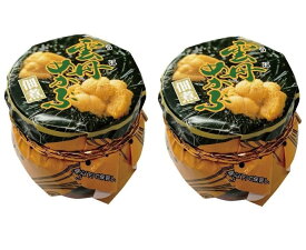 雲丹めかぶ めかぶの佃煮と塩ウニ /常温便 140g × 2個セット 全国一律送料無料 あす楽 賞味期限 2024/11/13