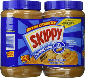 SKIPPY スキッピー ピーナッツバター スーパーチャンク 2.72kg(1.36kg×2) 全国一律送料無料 あす楽 賞味期限 2025/5/13