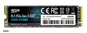 �y���������zSSD 256GB 3D NAND M.2 2280 PCIe3.0×4 NVMe1.3 P34A60�V���[�Y 5�N�ۏ� SP256GBP34A60M28