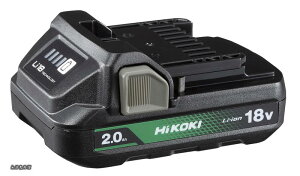 �y���������ziKOKI 18V 2.0Ah ���^���`�E���C�I���d�r �c�ʕ\�������v�t�� �≷�� UL18DC UL18DD UL18DBA�Ή� BSL1820M 0037-7795