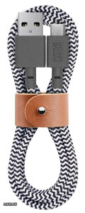 �y���������zUnion Belt Cable USB-A to USB-C ? 1.2m �����͏[�d�P�[�u�� ���U�[�X�g���b�v�t�� ? iPhone 17 Pro / 17e / Air�AGalaxy S26 / S25 Ultra�AZ Fold 7 / Flip 7�APixel 10 Pro�AiPad Pro �Ή� (1.2m�CZebra/�[�u��)