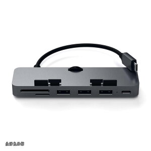 �y���������z�A���~�j�E�� Type-C �N�����v���n�u Pro�}���`�A�_�v�^�[ (USB-C USB-A 3.0 �f�[�^�|�[�g Micro/SD �J�[�h���[�_�[���ڕϊ���) 2020/2019/2017 iMac & iMac Pro �Ή� (2021 iMac �ɂ͔�Ή�) (�X�y�[�X
