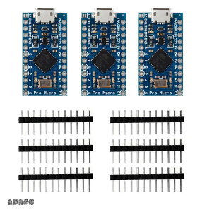 �y���������zMicro��� Atmel mega 32U4 5V/16MHz Module Board �}�C�N���R���g���[���[�{�[�h Arduino�݊� Leonardo Replace Atmel mega 328 Arduino�݊� Pro Mini�ƌ݊� 3�Z�b�g