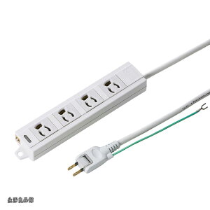 �y���������zSupply) �d���^�b�v 4���E3P ���ʃ}�O�l�b�g�t�� �z�����₷���X�C���O�v���O �ʓd�����v �A�[�X�[�q�t�� 10m TAP-MG341N2PN-10
