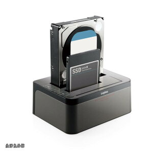 �y���������zHDD�X�^���h 2�x�C �f���v���P�[�^�[ HDD SSD�Ή� USB3.0 �f�[�^�o�b�N�A�b�v/�����\�t�g�����_�E�����[�h�\ LGB-2BDPU3ES