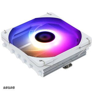 �y���������zAXP 120 X67 White ARGB���^CPU�G�A�N�[���A120 mm �X�����t�@�� PWM�t�@���t���A6�̃q�[�g�p�C�v�A67mm���AAMD:AM4/AM5/Intel LGA 1700/1150/1151/1200/2011/17XX�APC�N�[���ɓK���Ă���