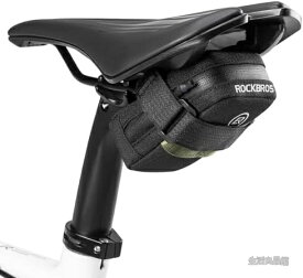【送料無料】自転車 サドルバッグ ロードバイク ミニ 超軽量 コンパクト 小物入れ 収納便利 反射材付き 取付簡単 安定感 サイクリング 通勤 ギフト