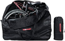 【送料無料】折りたたみ自転車収納バッグ 輪行バッグ 16〜20インチ対応 専用収納袋付き サイクリング ツーリング 持ち運び便利 大容量 耐久性抜群