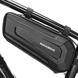 【送料無料】自転車 フレームバッグ 大容量 トップチューブバッグ 防水 2.5L 両側開き 仕切り収納 ロードバイク MTB 三角バッグ 取り出し簡単 走行安定 耐摩耗 便利グッズ
