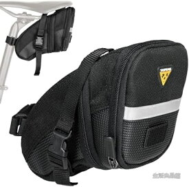 【送料無料】【自転車用サドルバッグ】TOPEAK トピーク エアロ ウェッジ パック ストラップマウント Mサイズ 大容量 反射テープ付き 防水加工 通勤 ツーリング 便利グッズ 軽量 おしゃれ