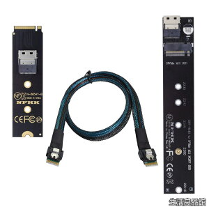 �y���������zM.2 NVME NGFF M-Key SSD �I�X - ���X �����P�[�u�� 40cm SFF-8654 �R�l�N�^�A�_�v�^�[�t�� ���C���{�[�h SSD 2280/22110�p