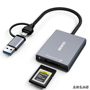 �y���������zCFexpress �^�C�vA �J�[�h���[�_�[ USB 3.2 (Gen 2) 10Gbps USB-C&USB-A 2-in-1 Type A CFexpress �A�_�v�^ Windows/Mac/Linux/Android