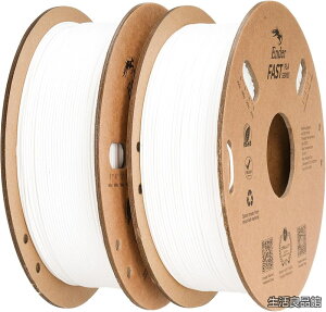�y���������zCreality Ender-Fast-PLA �t�B�������g 2�p�b�N�Z�b�g �������30-300mm/s 1.75mm�a 1kg*2�p�b�N���v2kg ���@���x±0.03mm 3D�v�����^�[�p�t�B�������g ����
