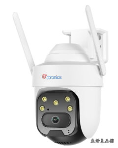 �y���������z�Ή��zCtronics �h�ƃJ���� ���O �����ǔ� AI�l��/�ԗ�/�y�b�g���m 5MP �Ď��J���� ���O 30m��ԃJ���[ �����Њd 24���Ԙ^�� 360°PTZ NAS/FTP/NVR/�N���E�h 128GB TF�J�[�h�i�ʔ���j�o������