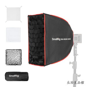 �y���������zRA-R4545 �����`�\�t�g�{�b�N�X 17.7�C���` �N�C�b�N�����[�X �\�t�g�{�b�N�X �L�����[�o�b�O�t�� SmallRig RC 60B COB LED �r�f�I���C�g�ƌ݊������� �|�[�g���[�g�B�e/���i�ʐ^�B�e�p 4