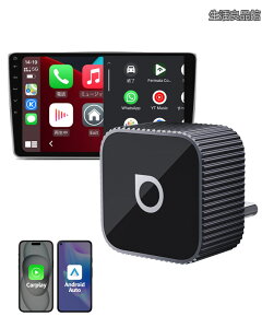 �y���������zMINI Slim Type-C Ottocast �~�jCarPlay Android Auto ���C�����XUSB-C�J�[�A�_�v�^�[ �u���b�N �A���h���C�h�I�[�g���J�[�v���C�������ڑ�Adapter �����L��CarPlay/Android Auto�iUSB-C�j���ڎԐ�p iPh