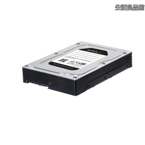 �y���������zStarTech.com 3.5�C���`�x�CHDD�P�[�X 2.5�C���`�n�[�h�f�B�X�N���E�}�E���^ SATA/SAS�݊�SSD/HDD�Ή� 2.5�C���`�h���C�u��3.5�C���`�ϊ� 25SATSAS35HD