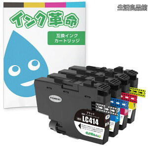 �y���������z�y�C���N�v���z brother�p LC414-4PK �C���N�J�[�g���b�W �痿 4�F�p�b�N �u���U�[ LC414 �V���[�Y IC�`�b�v�t�� �c�ʌ��m�Ή� �y���{��Ɓz �Ή��@��FDCP-J1200N /