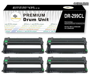 �y���������zBrother �u���U�[�p DR299CL DR-299CL DR299�@�݊��h�������j�b�g �u4�F���p�v�@�Ή��@��FMFC-L3780CDW HL-L3240CDW���ۋK�iISO9001�F�؍H�ꐶ�Y