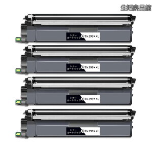 �y���������z4�{ ���g�i �݊��g�i�[�J�[�g���b�W ��e�� Brother�p TN-299XXL BK TN-299 �Ή��@��FHL-L3240CDW/MFC-L3780CDW