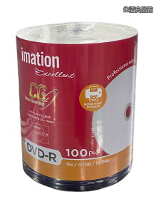 �y���������zimation �C���[�V���� Excellent with CG Technology �iRitek Pro CG�j 1��L�^ (�f�[�^) �p DVD-R 16�{�� 4.7GB 100�� �z���C�g�v�����^�u�� IMD16CG100ROLL (1)
