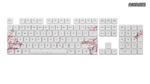 �y���������zCORSAIR �R���Z�A K70 CORE �K�p �L�[�L���b�v�Z�b�g 104�L�[ �{�g�����[�L�[�L���b�v ���،^���PBT�L�[�L���b�v �z���C�g/������ CH-99114A0-WW