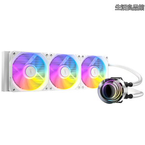 �y���������zANTEC ARGB LED�t�@�����ڐ����̌^���j�b�gCPU�N�[���[ Vortex Lum 360 ARGB White