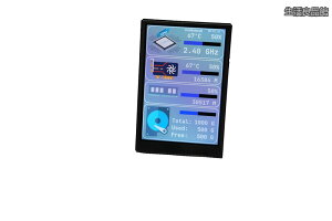 �y���������zWeActStudio WADFS-35 USB�ڑ�3.5�^IPS�~�j�f�B�X�v���C PC�p�t�H�[�}���X���j�^�[ 320×480�𑜓x Type-C�ڑ� ���{��ݒ�A�v���P�[�V����
