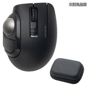 �y���������z�G���R�� �g���b�N�{�[���}�E�X bitra �É� �e�w���� Bluetooth ����2.4GHz 2��}���`�y�A�����O 5�{�^�� ��p���[�P�[�X�t �u���b�N M-MT1MRSABK