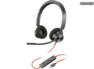 �y���������zPoly(�����f��) �L���w�b�h�Z�b�g Blackwire 3320 USB-C �ڑ� �����p �m�C�Y�L�����Z�����O