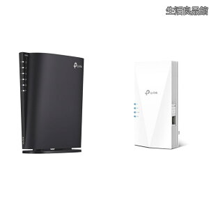 �y���������z�y�Z�b�g�����z TP-Link WiFi ���[�^�[ ����LAN���[�^�[ WiFi6 AX3000 2402 + 574 Mbps HE160 EasyMesh/OneMesh �Ή� + Wi-Fi ����LAN ���p�� Wi-Fi6