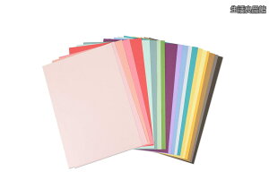 �y���������z�J�[�h�X�g�b�N �A�\�[�g �}���`�J���[ 80���� Surfacez Cardstock 8 1/4 X 11 3/4 20 Assorted Colors 80 Sheets 663007