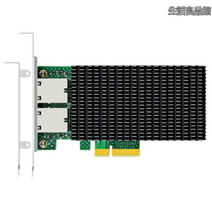�y���������zST7368 10Gbps LAN �J�[�h 2 �|�[�g Intel X550 10G/1000/100Mbps NIC RJ45 LAN �|�[�g PCI-Express X4 �ڑ� (Mac OS ��Ή�)