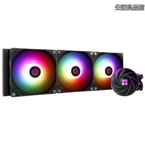 �y���������zAQUA ELITE 360 ARGB ����CPU�N�[���[�A360�N�[���[�T�C�Y�A120mm PWM�t�@��×3�AS-FDB�x�A�����O�AAMD/AM4�AINTEL LGA1150/1151/1155/1156/1200/2011/1700