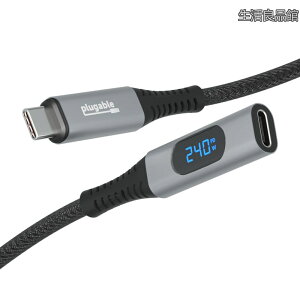 �y���������zUSB-C �����P�[�u�� 1m �f�W�^���d���`�F�b�J�[ USB-C �ڑ��̃��j�^�����O���\ 240W �}���[�d�A4K 60Hz ���j�^�ڑ��A10Gbps �f�[�^�]���ɑΉ�