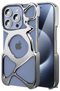 �y���������zMiao iPhone 15 Pro �p �P�[�X AM Emptiness Phone Case �I�[�v���t���[�� �o���p�[�P�[�X ������� ���킢�� �t���[�����X���f�U�C�� MagSafe�Ή� ���M�݌v �y��PC�t���[�� �|���J�[�{�l�[�g