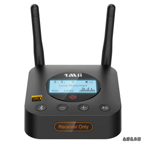 �y���������zB06Pro+ Bluetooth 5.1 ���V�[�o�[ LDAC Hi-Res�F�� �u���[�g�D�[�X��M�@ �I�[�f�B�I�}�j�A���x��DAC���� aptX HD/LL��x��/SBC/AAC Hi-Fi ���f�W�^��/����/3.5mm AUX/RCA ������ ���X�}�z�����ڑ�