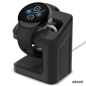 �y���������zGoogle Pixel Watch 3 45mm / 41mm (2024�N���f��) Pixel Watch 2 (2023�N���f��) �Ή� �[�d�X�^���h �s�N�Z���E�H�b�` ���X�^���h TPU S355 AMP07393 (�u���b�N)