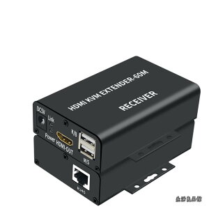 �y���������zHDTV 120M KVM�G�N�X�e���_�[HDMI�݊�USB�G�N�X�e���_�[�ACAT6 RJ45 Lan�C�[�T�l�b�g�G�N�X�e���_�[�A���[�v3.5mm�I�[�f�B�IIR����t�� (60M)