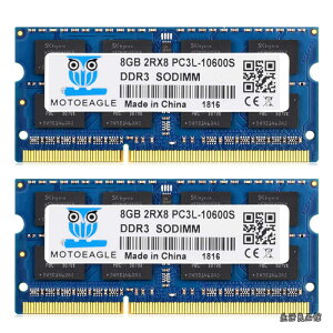 �y���������zDDR3-1333MHz 8GB×2�� �m�[�gPC�p������ 16GB PC3L 10600S DDR3L-1333 CL9 204Pin SO-DIMM Mac �Ή�
