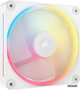 �y���������ziCUE LINK LX120-R RGB �g���L�b�g 120mm PWM PC�P�[�X�t�@�� �f���A�����C�g���[�v �V���O���p�b�N �z���C�g CO-9051053-WW