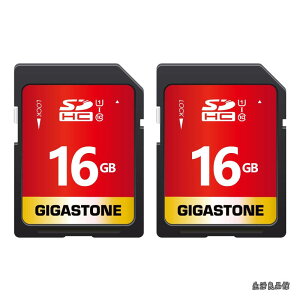 �y���������z16GB SD�J�[�h 2�Z�b�g SDHC UHS-I U1 C10 80MB/s �������[�J�[�h �t��HD �r�f�I �f�W�^���J���� �����L�^ �~�j�P�[�X2�t��