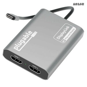 �y���������zUSB-C �O���t�B�b�N�ϊ��A�_�v�^ Apple Silicon�iM1 M2 M3 �`�b�v�Ȃǁj�`�b�v���� Mac �V�X�e���p �f���A�� 4K@60Hz HDMI �f�B�X�v���C�ڑ� DisplayLink �`�b�v�p�h���C�o�������K�v