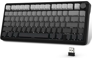 �y���������zSHARK x AJAZZ X85 �Q�[�~���O�L�[�{�[�h ���J�j�J���L�[�{�[�h bluetooth ���C�����X ���� ���Ő��X�C�b�` �K�X�P�b�g�}�E���g ���j�A �T�C�h���󒤍�PBT�`�F���[�L�[�L���b�v RGB �z�b