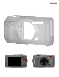 �y���������z�V���R���W���P�b�g �I�����p�X Olympus Tough TG-7 �Ή� CSCH-128�݊� �ϏՌ��� �Ϗ��� �O���b�v�͌���