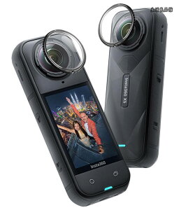 �y���������zInsta360 X5 ��]�� �ی�~���[ �����Y�K�[�h ��p �����Y�J�o�[/�����Y�ی�t�B���^�[ Insta360 X5�����Y�t�B���^�[ �yJIAYJP�z�����Y�ی�t�B���� �t���ی� �L�Y�h�~ �����ߗ��i���F9