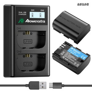 �y���������zLP-E6NH �݊��o�b�e���[�[�d��Z�b�g�A2950mAh��e�ʁA�[�d��t�� �����p�\ Mark II 5D Mark III 5D Mark IV 5DSR 5DS 60D 60Da 6D 6D Mark II 70D 7D 7D Mark II 80D EOS R EOSR5 EOS R6�J�����Ή� (LP-E6NH�o�b�e