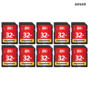 �y���������z32GB SD�J�[�h 10�Z�b�g SDHC UHS-I U1 C10 80MB/s �������[�J�[�h �t��HD �r�f�I �f�W�^���J���� �����L�^ �~�j�P�[�X10�t��