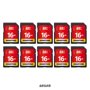 �y���������z16GB SD�J�[�h 10�Z�b�g SDHC UHS-I U1 C10 80MB/s �������[�J�[�h �t��HD �r�f�I �f�W�^���J���� �����L�^ �~�j�P�[�X10�t��