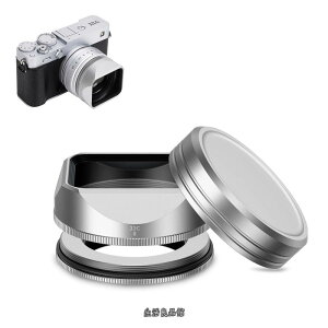 �y���������z�X�N�G�A���^�������Y�t�[�h �t�[�h�L���b�v+�A�^�u�^�[�t�� Fujifilm XF 23mm F2.8 R WR/Fujifilm XF 27mm F2.8 R WR/Fujifilm XF 27mm F2.8 �����Y�ɑΉ� 39mm�t�B���^�[�ƕ��p�\ �A���~�j�E������